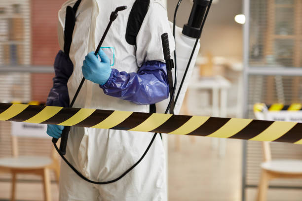 Professional Biohazard Cleanup technician working in Westmoreland, TN